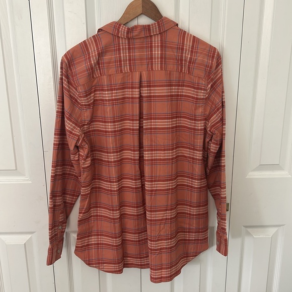 Eddie Bauer Classic Fit Button Up Plaid Shirt Sz XL - Picture 5 of 7